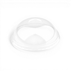 500ml Dome Lid with Hole (100 Units)
